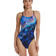 TYR Γυναικείο ολόσωμο μαγιό Durafast Elite Cutoutfit Swimsuit – Crypta